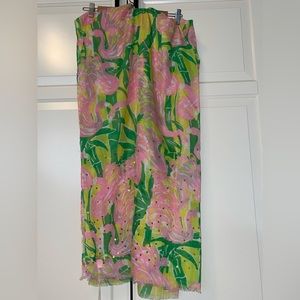 Brand New w/Tags Multicolor Lily Pulitzer Scarf